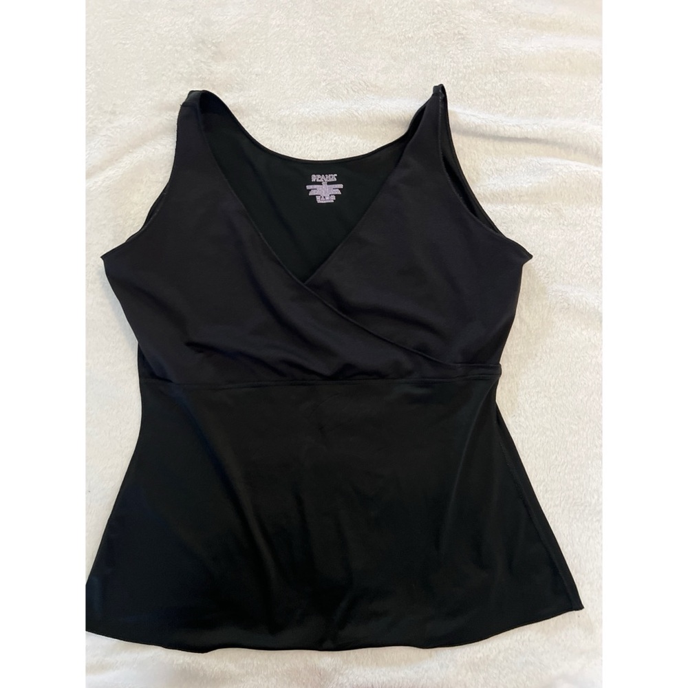 EUC SPANX Black Shapewear Tank Top